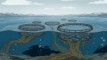 De 75.000 toneladas de nitrógeno a 360.000 de carbono: el impacto de las granjas de salmón en los fiordos de Noruega