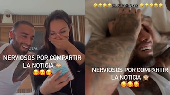 Angie Arizaga y Jota Benz