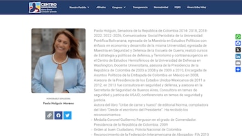 Perfil Centro Democrático de Paola Holguín - crédito Captura de Pantalla X/Casa Macondo
