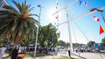 Inauguración del "Mástil Monumental"