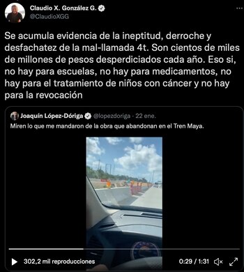 Claudio X. González aseguró que