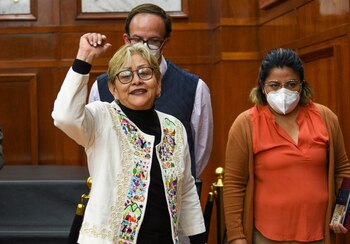 La senadora morenista hizó un