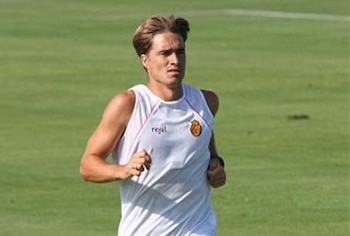 Javier Dorado en el RCD