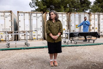 Una voluntaria del rabinato militar