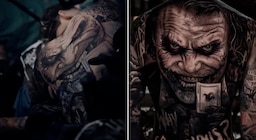 Video: el impactante tatuaje que se hizo Alejandro Garnacho en toda la espalda tras quedar afuera del Mundial con Argentina