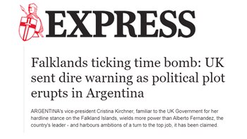 El titular del diario británico