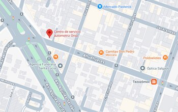 Zona del ataque contra los tripulantes de un auto de lujo. Crédito: Google Maps