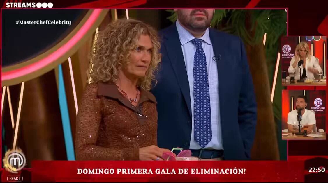 Yanina Latorre cuestionó al aire la forma en que Maru Botana prueba los platos en MasterChef Celebrity