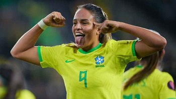 Brasil goleó a Argentina |