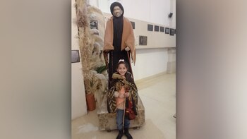 Ailén visitó los restos del