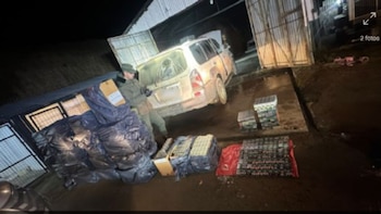 Incautaron más de 11 mil atados ilegales de cigarrillos en Tierra del Fuego provenientes de Chile