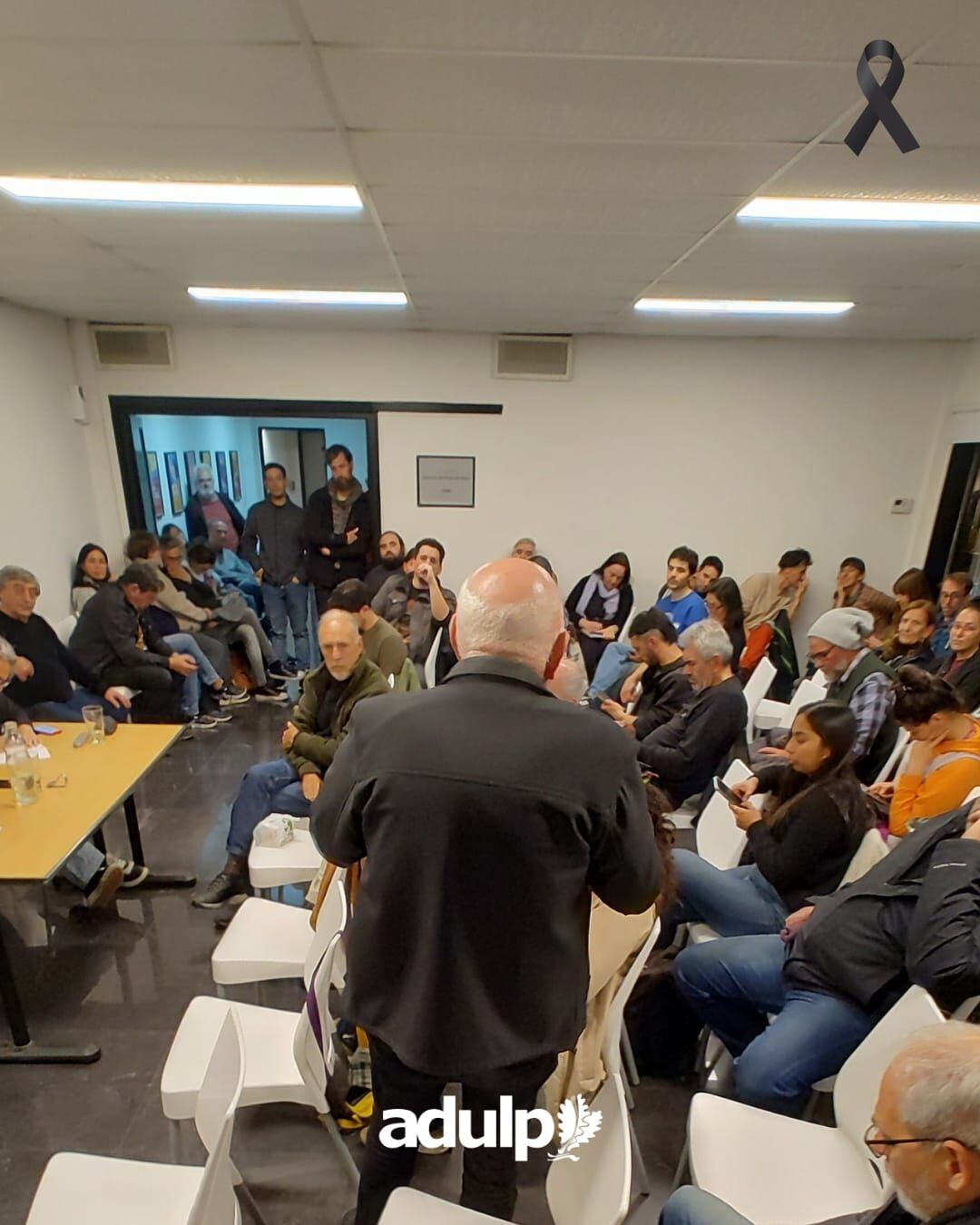 Un docente de la UNLP murió este viernes durante una asamblea gremial