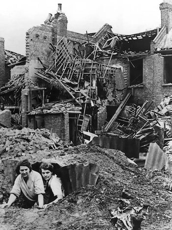 Bombardeo nazi a Londres Segunda Guerra Mundial