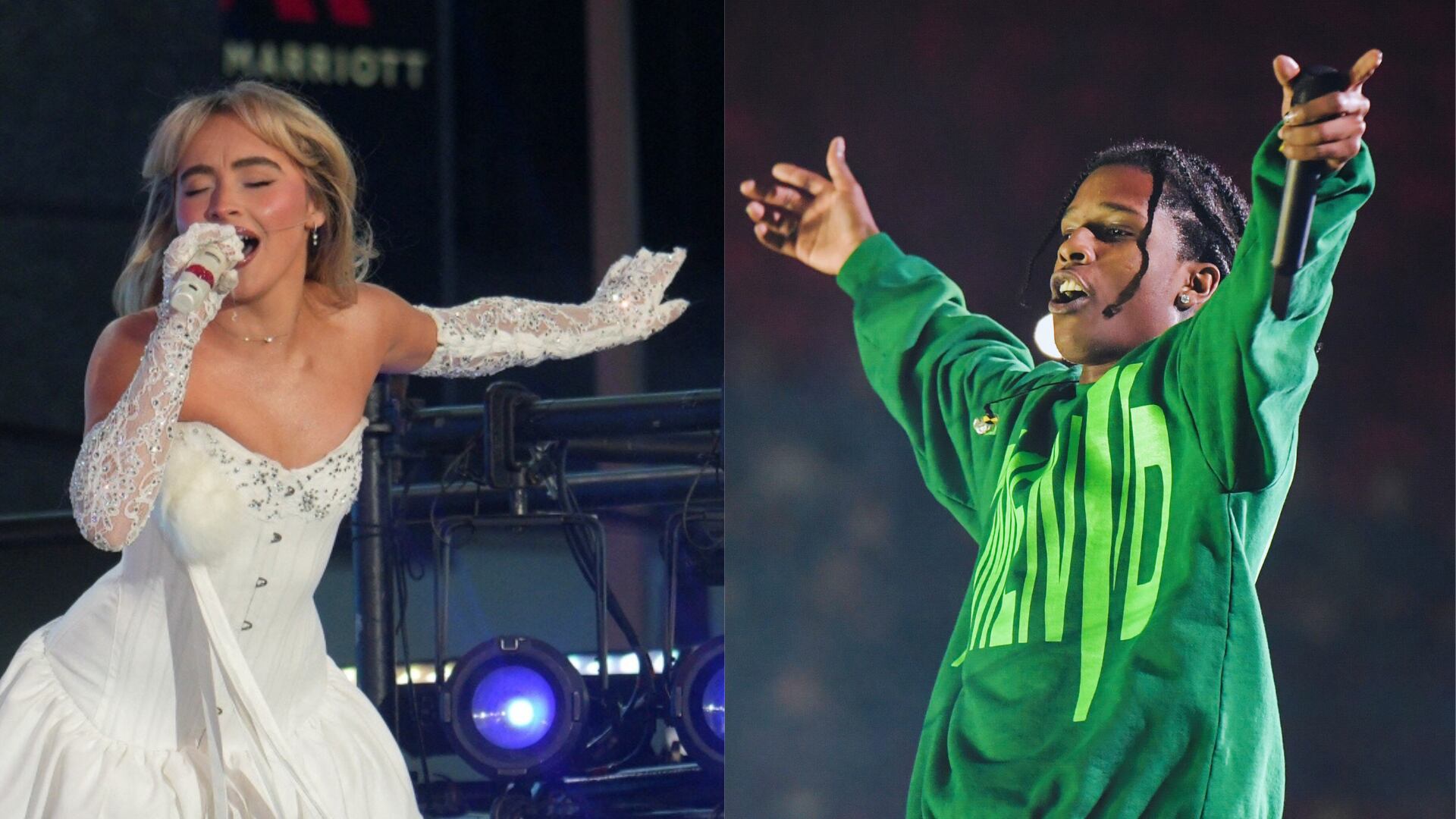 Sabrina Carpenter y Asap Rocky, las figuras de la última jornada de Lollapalooza Chicago