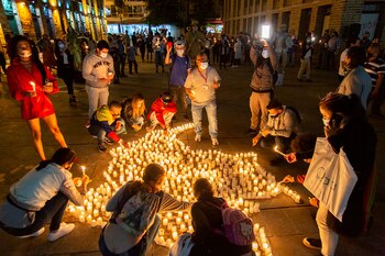 Velatón durante el evento 'Música