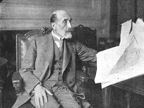 Indalecio Gómez, en una de las últimas fotografías. Fue la espada que defendió la ley en el Congreso