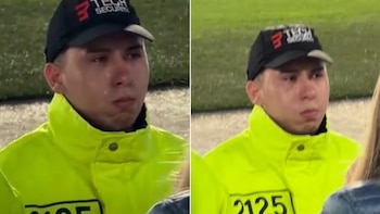 El conmovedor testimonio del guardia de seguridad al que filmaron llorando en la despedida de Messi: “Despedí una parte de mi infancia”