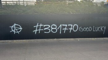 Horas después de que borraran