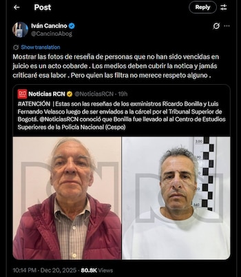 Iván Cancino cuestionó que se