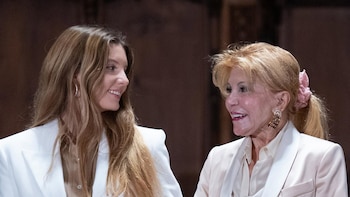 Carmen Thyssen, tranquilidad y silencio ante la mejoría del estado de salud de su madre, la baronesa Thyssen