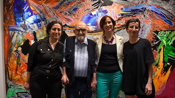 Junto a Natalia Revale, Cecilia