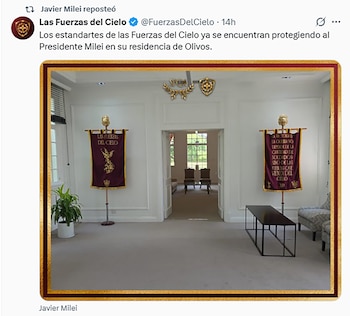 El mensaje que compartió el