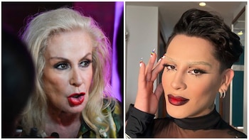 Laura Zapata y Lupita Jones