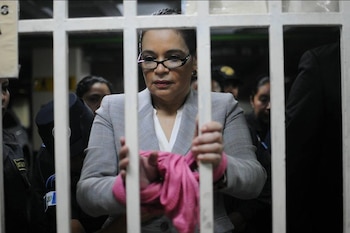 El juicio de extinción de dominio contra bienes de Roxana Baldetti se tramita ante el juez Delmar González y continuará el 22 de septiembre.