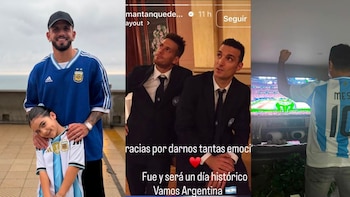 Las eufóricas celebraciones de futbolistas y exjugadores argentinos en Perú tras clasificación a la final del Mundial 2026