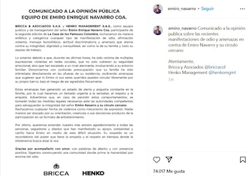 Representantes de Navarro rechazaron las