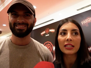Suso y Marieta hablando con la prensa
EUROPA ESPAÑA SOCIEDAD
EUROPA PRESS REPORTAJES