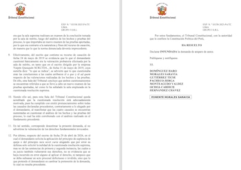 El Tribunal Constitucional de Perú declara infundada demanda de amparo del Grupo 5