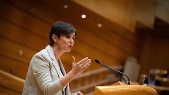 Isabel Rodríguez no ve perjudicado el pacto de Gobierno en Euskadi PNV-PSE por la imagen de Aitor Esteban creada por IA