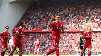 Darwin Núñez, a punto de