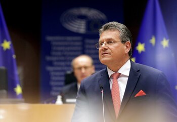 El comisario europeo de Comercio,