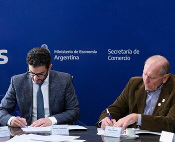 Matías Tombolini y Miguel Dibeta