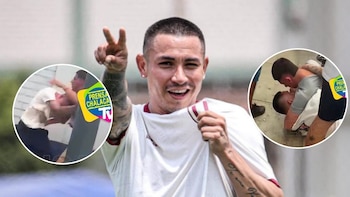 Jean Deza protagoniza pelea callejera por insólito motivo: futbolista peruano cayó al suelo y recibió golpes