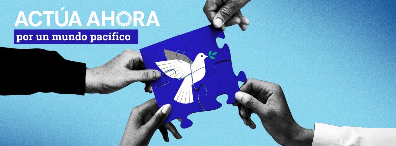 El lema de este año del Día Internacional de la Paz, impulsado por la ONU