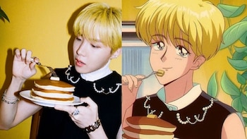 J Hope y las veces que lo compararon con un personaje de anime