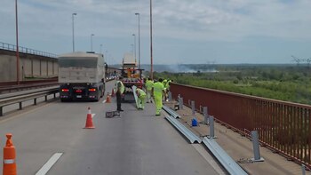 En el lugar del accidente