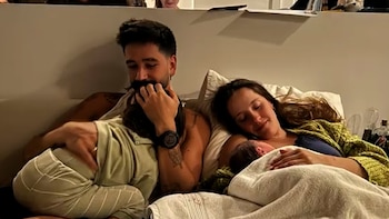 Eva Luna y Camilo mostraron cómo fue el nacimiento de Amaranto