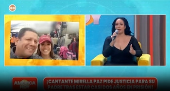 La cantante asegura que existen pruebas que demostrarían su inocencia. Captura: América Hoy.