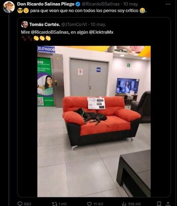 El empresario defendió a un