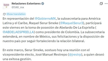 Comunicado de SRE.