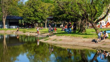 La pista de patinaje al