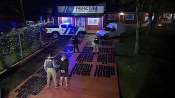Detuvieron en Misiones a un hombre cuando trasladaba más de 400 kilos de marihuana