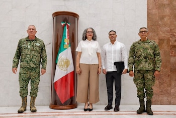 Encuentro de este 18 de septiembre en Sinaloa. Crédito: Gobierno de Sinaloa
