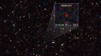 La galaxia MoM-z14 fue observada