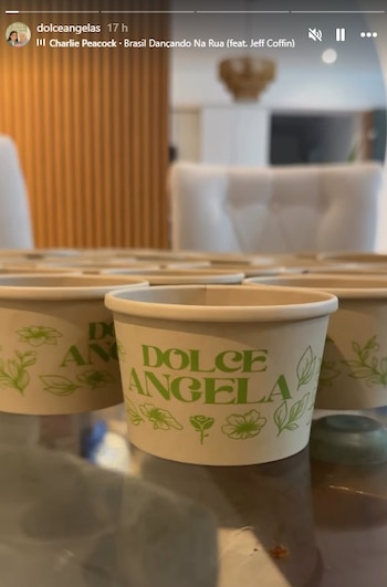 Melissa Lobatón inicia su camino como empresaria con Dolce Angela y emociona a Melissa Klug. Captura: TikTok.