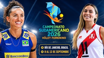 A qué hora juega Perú vs Brasil: partido por fecha 2 del Campeonato Sudamericano de Vóley 2026